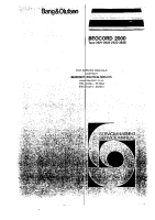Bang & Olufsen - Beocord_2000_C-Service-Manual